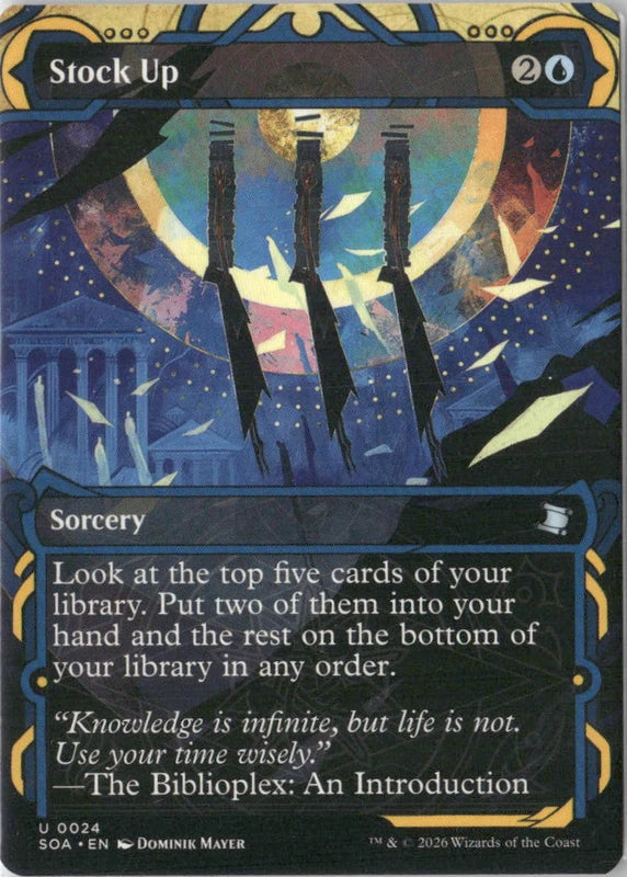 Scan Image | Stock Up - Secrets of Strixhaven: Mystical Archive | [98FADBAD]
