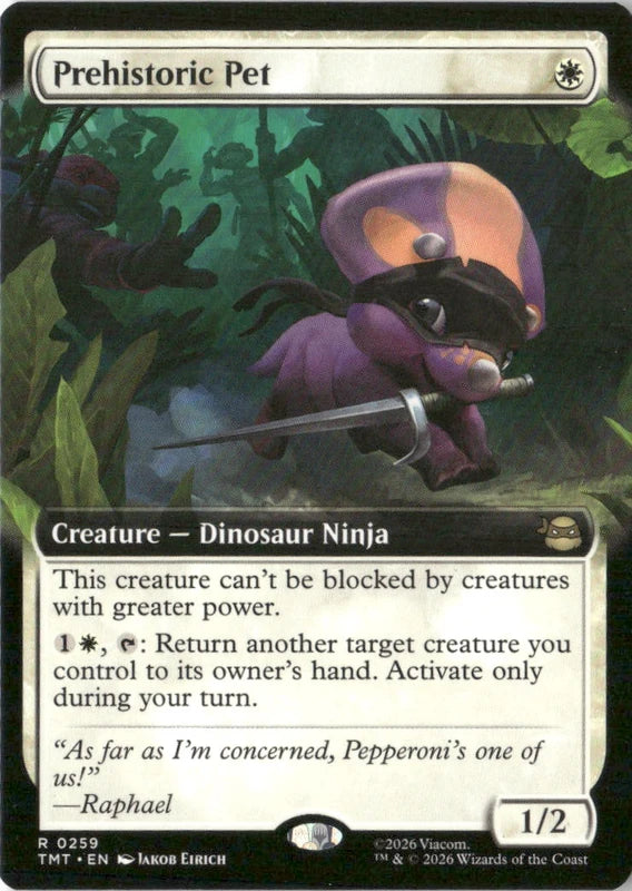 Prehistoric Pet (Extended Art) - Teenage Mutant Ninja Turtles