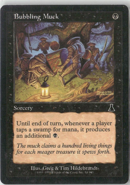 Scan Image | Bubbling Muck - Urza's Destiny | [9E612A5E]