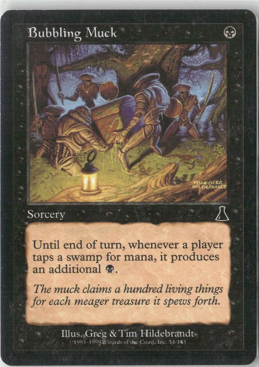 Scan Image | Bubbling Muck - Urza's Destiny | [9E612A5E]