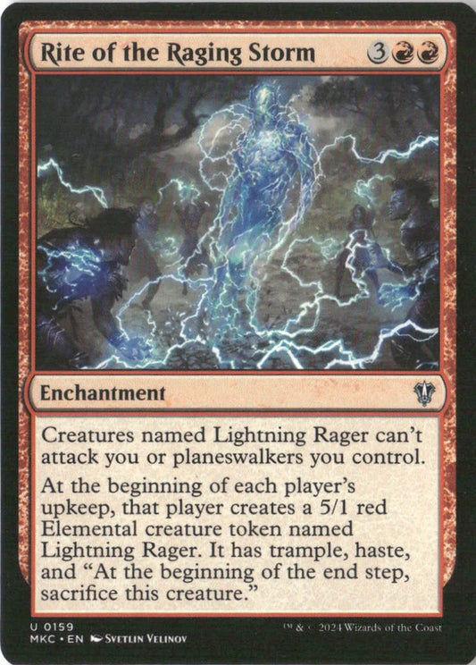Rite of the Raging Storm - Commander: Murders at Karlov Manor