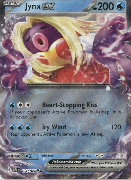 Jynx ex - 124/165 - SV: Scarlet & Violet 151