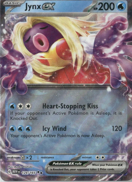 Jynx ex - 124/165 - SV: Scarlet & Violet 151  Ozzie Collectables