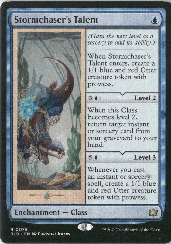 Scan Image | Stormchaser's Talent - Bloomburrow | [6EDA3326]