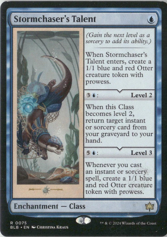 Scan Image | Stormchaser's Talent - Bloomburrow | [6EDA3326]