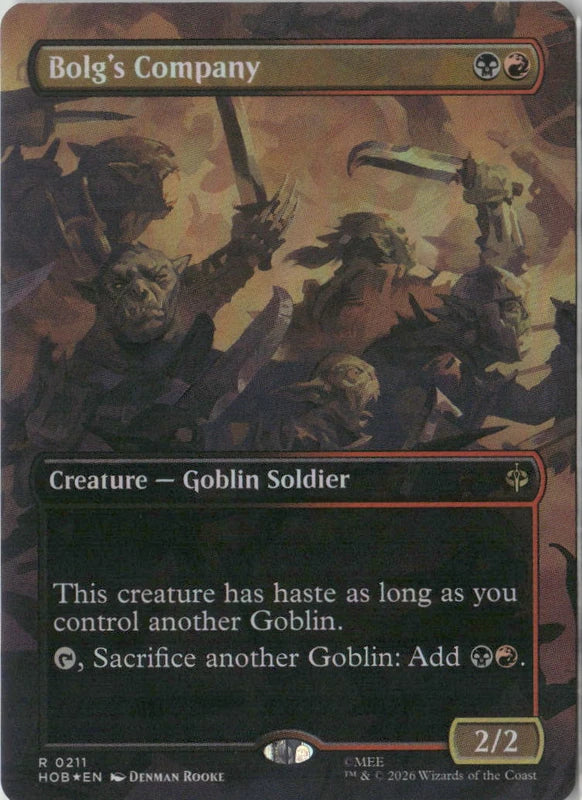 Scan Image | Bolg's Company (Borderless) - The Hobbit | [CB7F1B85]