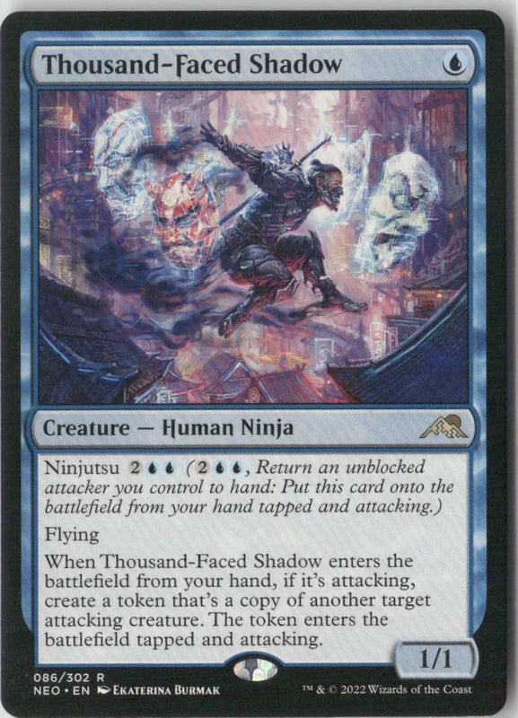 Scan Image | Thousand-Faced Shadow - Kamigawa: Neon Dynasty | [9FD95EA6]