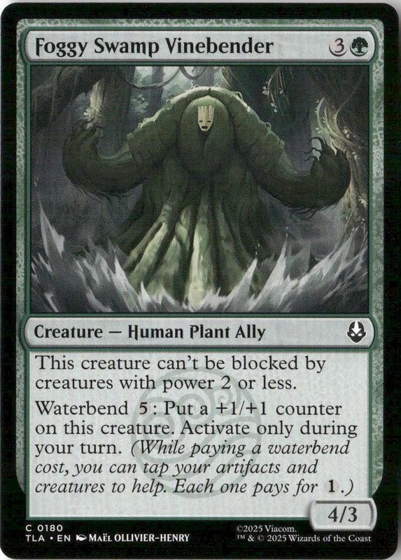 Foggy Swamp Vinebender - Avatar: The Last Airbender
