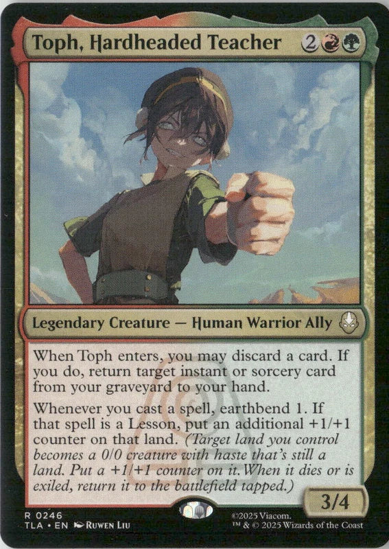 Toph, Hardheaded Teacher - Avatar: The Last Airbender