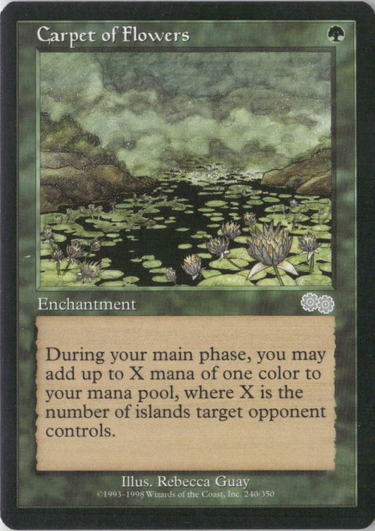 Scan Image | Carpet of Flowers - Urza's Saga | [36EC9FA4]