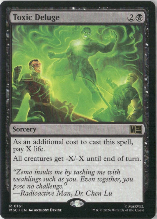 Scan Image | Toxic Deluge - Commander: Marvel Super Heroes | [65FD5DA7]