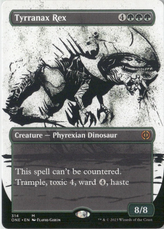 Scan Image | Tyrranax Rex (Showcase) - Phyrexia: All Will Be One | [4568C2E2]