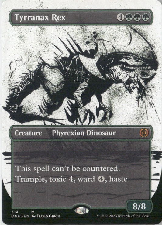 Scan Image | Tyrranax Rex (Showcase) - Phyrexia: All Will Be One | [4568C2E2]
