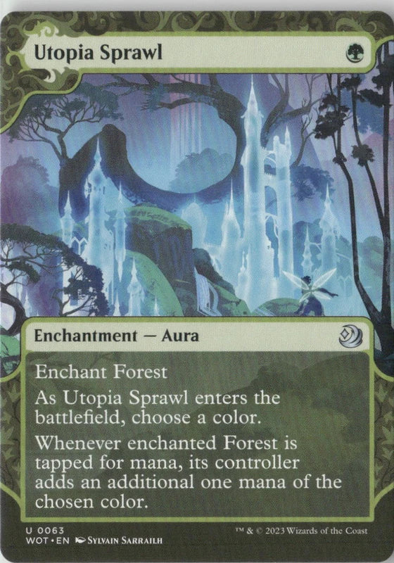 Scan Image | Utopia Sprawl - Wilds of Eldraine: Enchanting Tales | [5DB03722]
