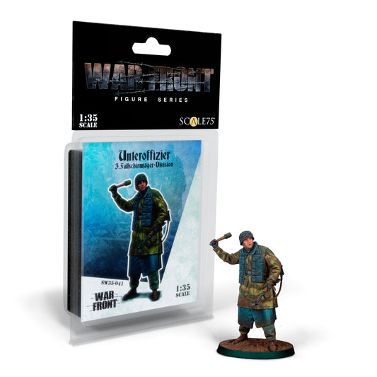 Scale 75 Figures - Warfront - Unteroffiier 3.Fallschirmjager-Division  35mm