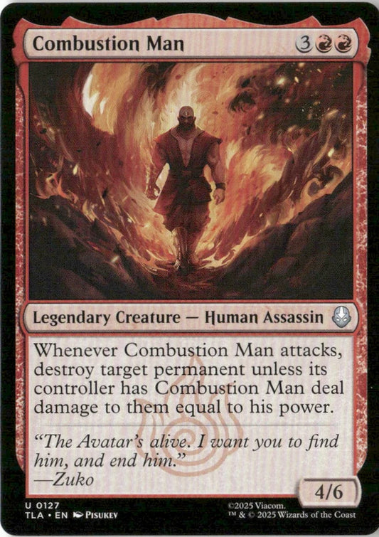 Combustion Man - Avatar: The Last Airbender