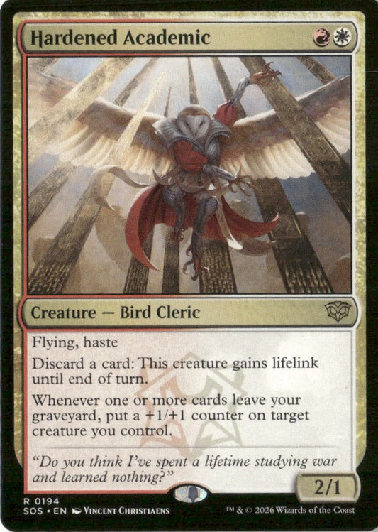 Hardened Academic - Promo Pack: Secrets of Strixhaven
