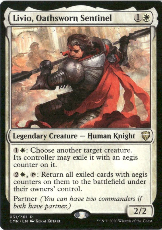 Livio, Oathsworn Sentinel - Commander Legends