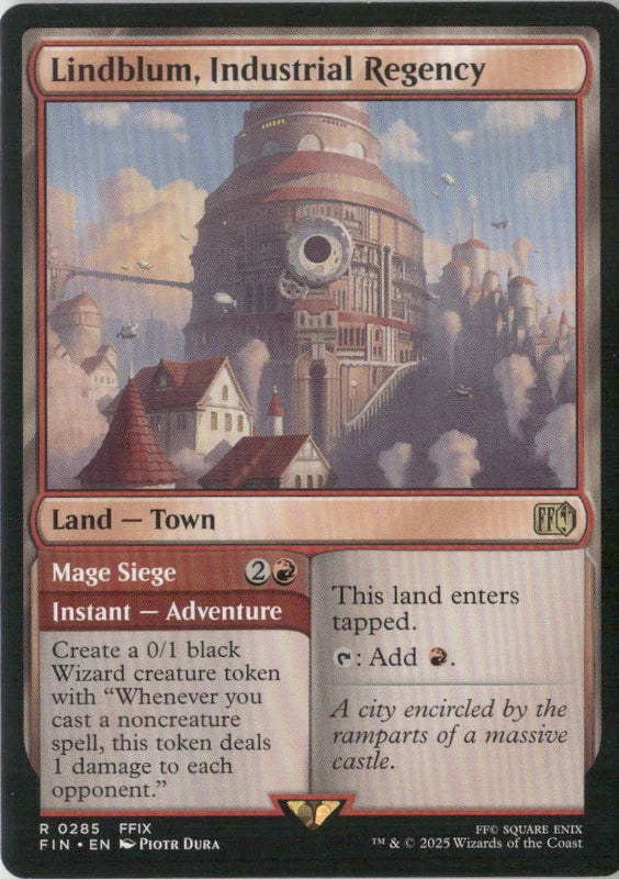 Scan Image | Lindblum, Industrial Regency - FINAL FANTASY | [DDCA02BE]