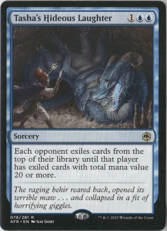 Scan Image | Tasha's Hideous Laughter - The List Reprints | [78B74107]