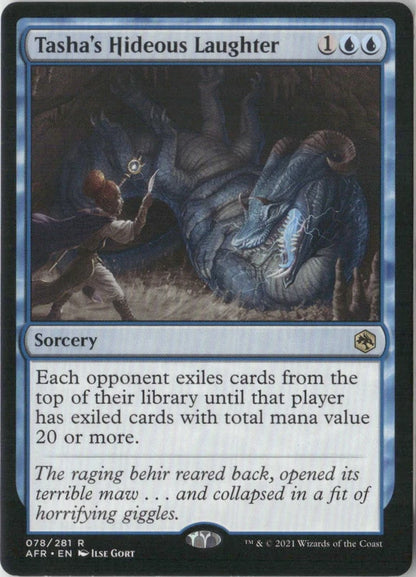 Scan Image | Tasha's Hideous Laughter - The List Reprints | [78B74107]