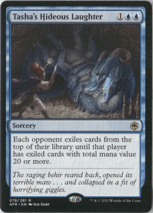 Scan Image | Tasha's Hideous Laughter - The List Reprints | [78B74107]