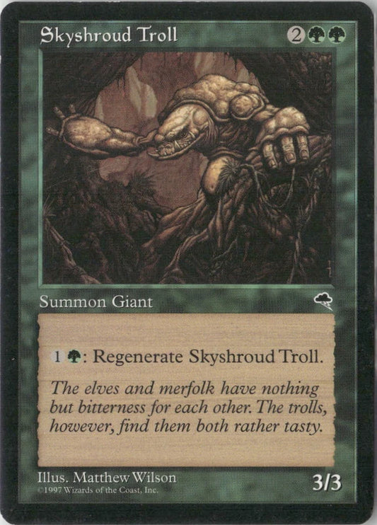 Scan Image | Skyshroud Troll - Tempest | [B5CB7E72]