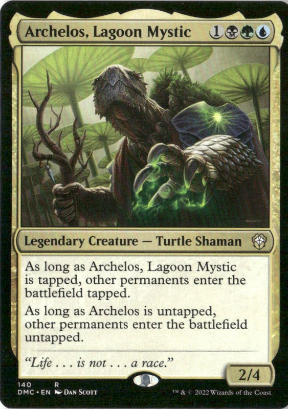 Archelos, Lagoon Mystic - Commander: Dominaria United