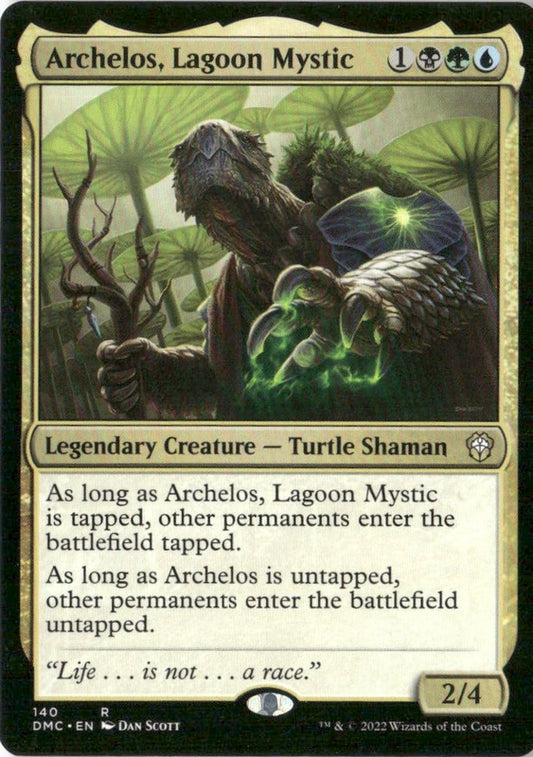 Archelos, Lagoon Mystic - Commander: Dominaria United