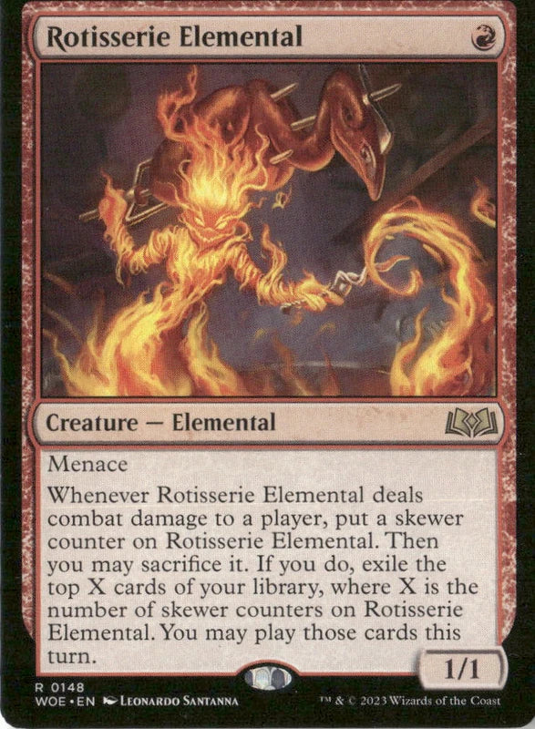 Rotisserie Elemental - Prerelease Cards