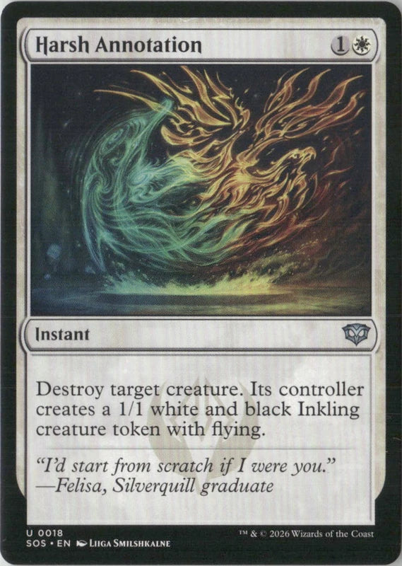 Harsh Annotation - Secrets of Strixhaven