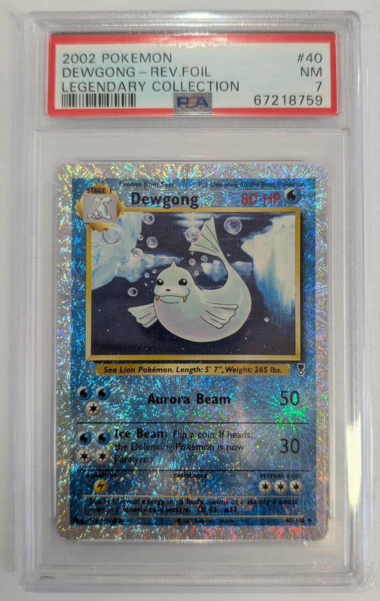 2002 Pokemon Legendary Collection 40 Dewgong - Rev.Foil