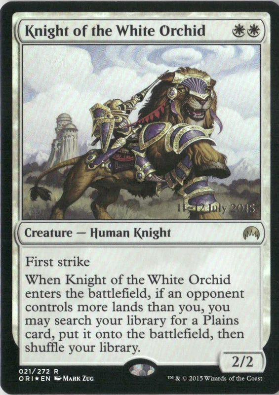 Scan Image | Knight of the White Orchid - Prerelease Cards | [7A5050CD]