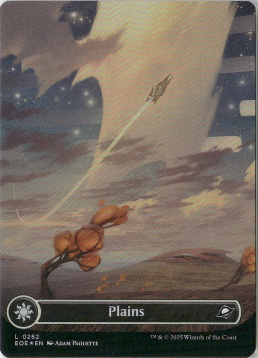 Scan Image | Plains (0262) (Borderless) - Edge of Eternities | [E5CA8548]