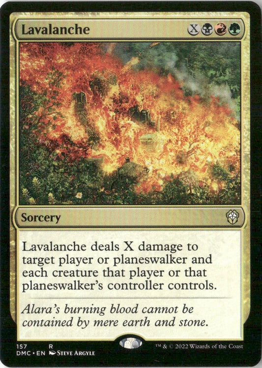 Lavalanche - Commander: Dominaria United