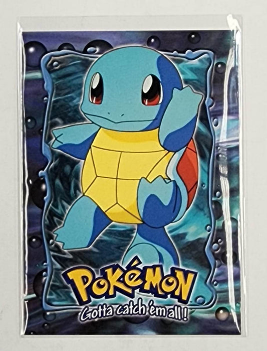 1999 Topps Pokemon Card Movie Edition Squirtle - E7 - #07