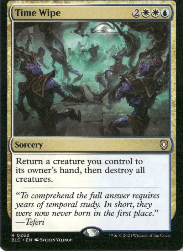 Time Wipe - Commander: Bloomburrow