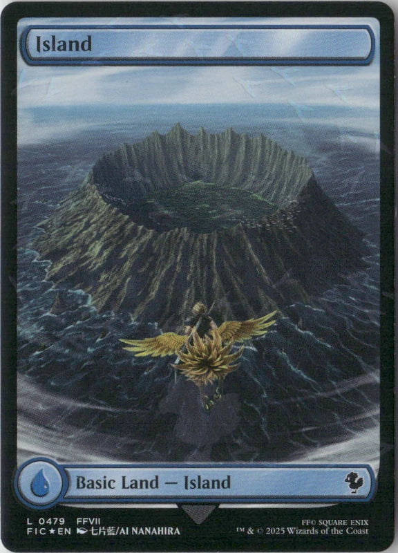 Scan Image | Island (Chocobo Track Foil) - Commander: FINAL FANTASY | [30202B46]