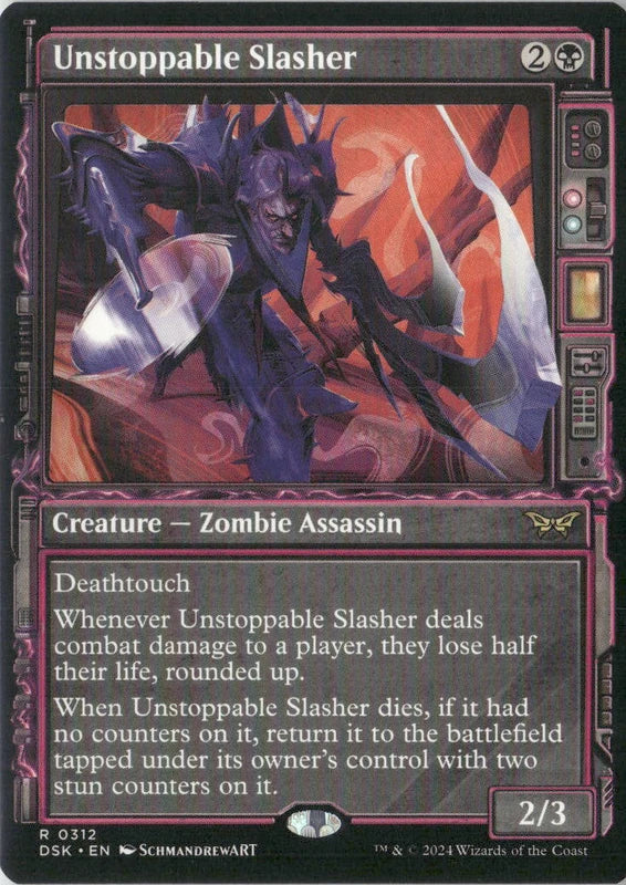 Scan Image | Unstoppable Slasher (Showcase) - Duskmourn: House of Horror | [AE6107C9]