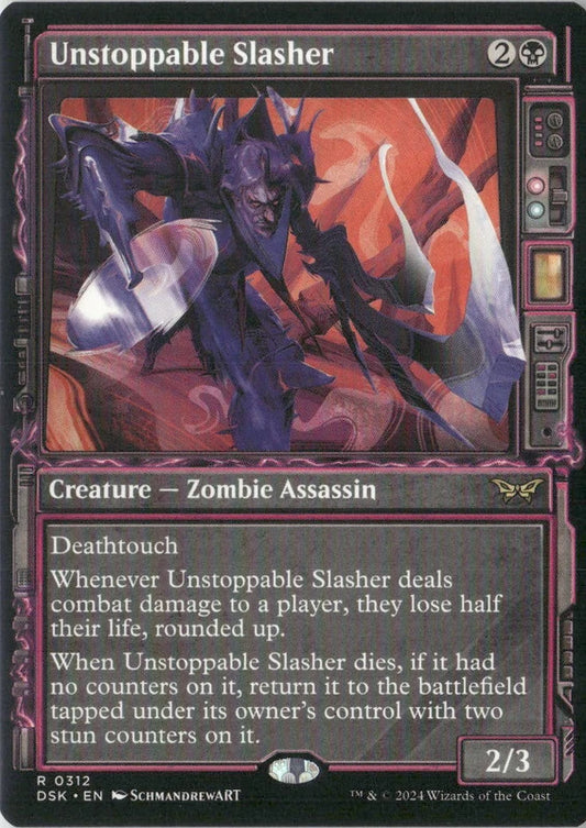 Scan Image | Unstoppable Slasher (Showcase) - Duskmourn: House of Horror | [AE6107C9]