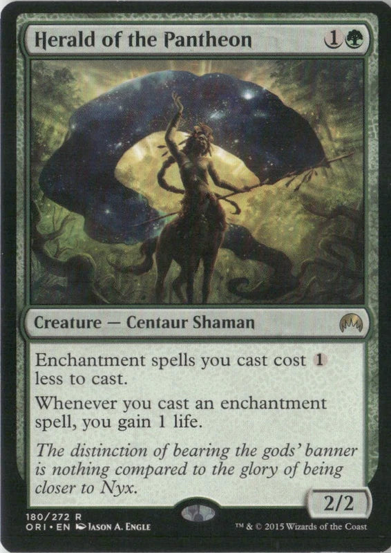 Scan Image | Herald of the Pantheon - Magic Origins | [A88D89D4]