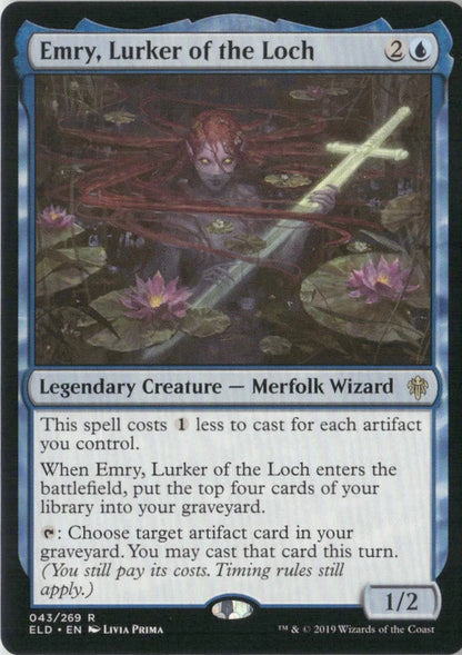 Scan Image | Emry, Lurker of the Loch - Throne of Eldraine | [C9BAC9C6]