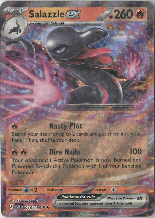 Salazzle ex - 016/088 - ME03: Perfect Order