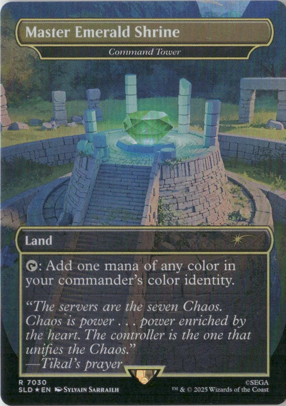 Scan Image | Master Emerald Shrine - Command Tower (7030) (Rainbow Foil) - Secret Lair Drop Series | [F6793E3C]