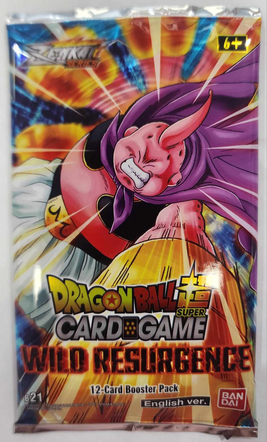 Dragon Ball Super Card Game Wild Resurgence Zenkai Series Set 04 Booster Pack