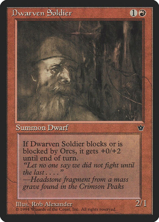 Dwarven Soldier (Alexander)