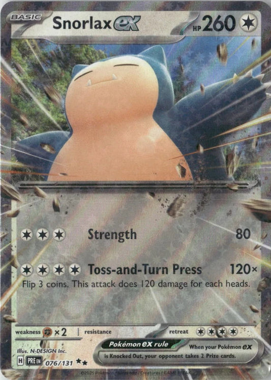 Snorlax ex - SV: Prismatic Evolutions
