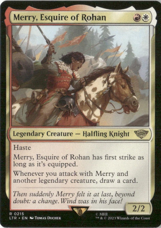Merry, Esquire of Rohan - Universes Beyond: The Lord of the Rings: Tales of Middle-earth