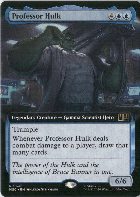 Scan Image | Professor Hulk (Extended Art) - Commander: Marvel Super Heroes | [BE1D8380]