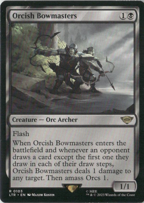 Scan Image | Orcish Bowmasters - Universes Beyond: The Lord of the Rings: Tales of Middle-earth | [218651F0]